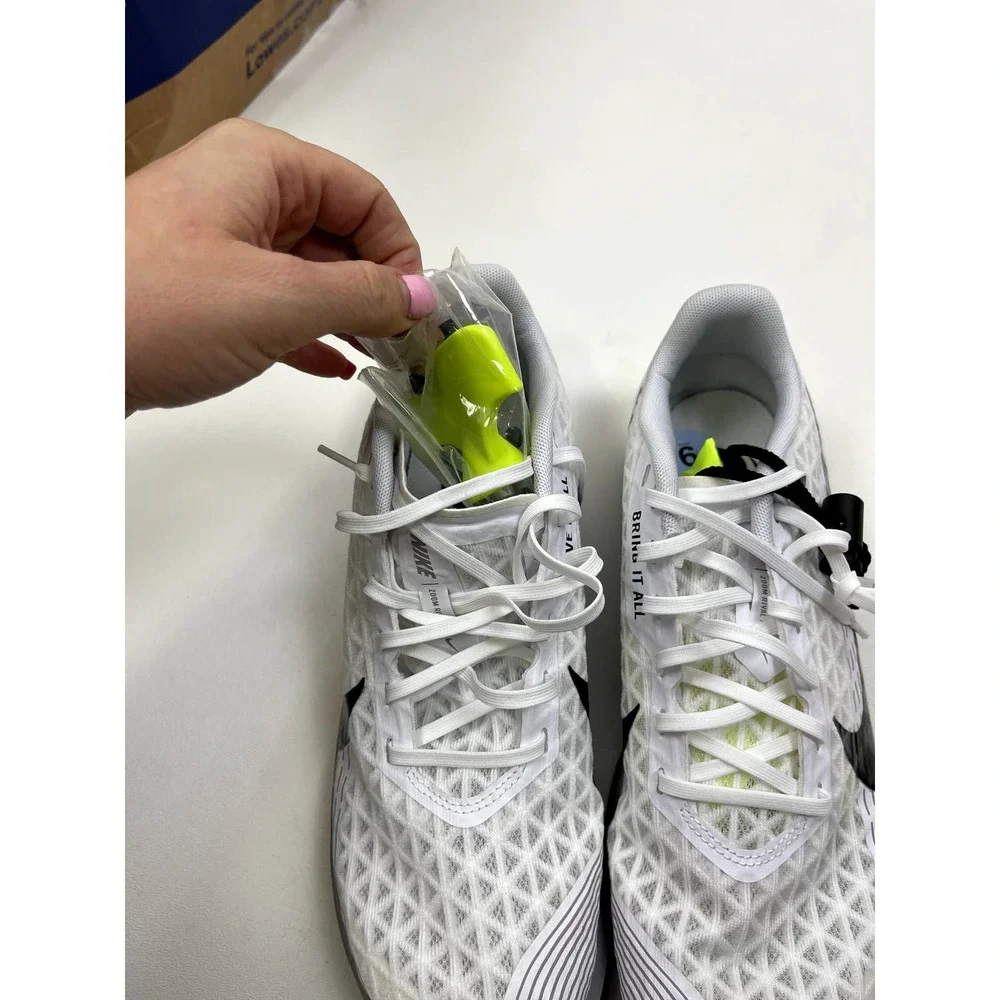 NIKE Women's Zoom Rival XC Spike Track & Field Shoes White AJ0854-100 Size 9 - Picture 4 of 7